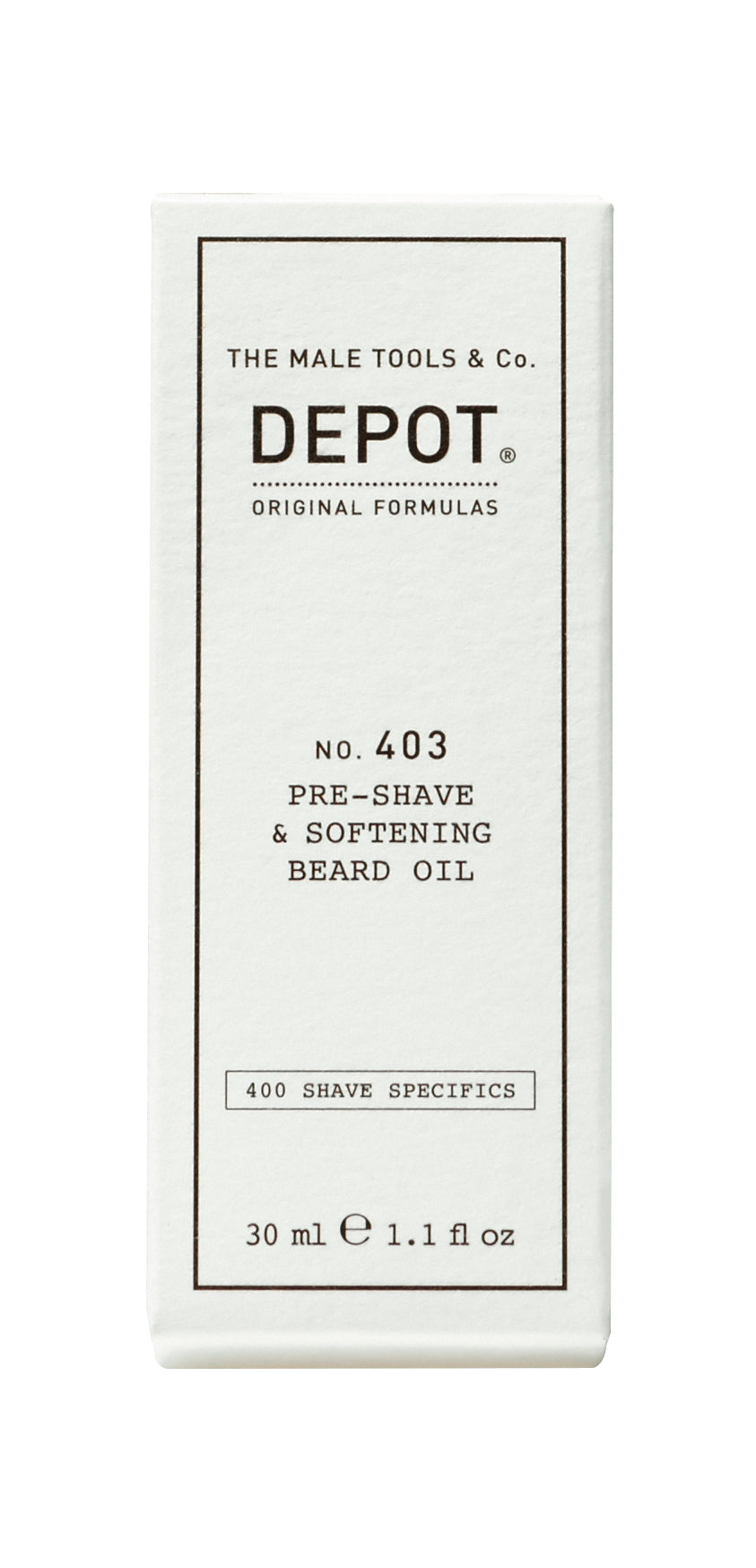 No. 403 Pre-Shave & Softening Beard Oil | Nourishing & Neutralizing